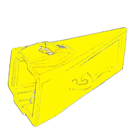 368-3875 Cat A170 Advansys 992 993 Dente de balde de carvão para carregadeira