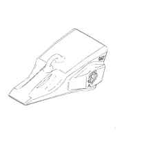 368-3877 Penetração nos dentes da caçamba Caterpillar A200