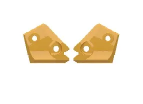 Canto soldado da carregadeira Caterpillar 6I8250,6I8249