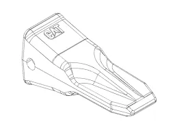 A80 Advansys 505-3982 Serviço Extra de Ponta de Loaing Caterpillar