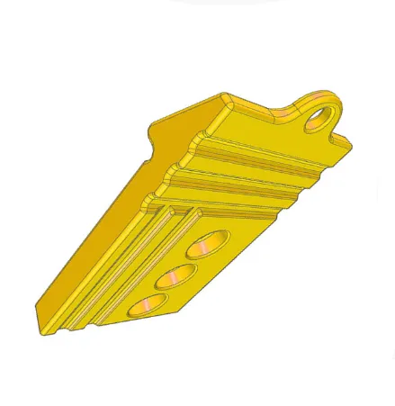 Meia flecha lançada na borda final 2530078/253-0078