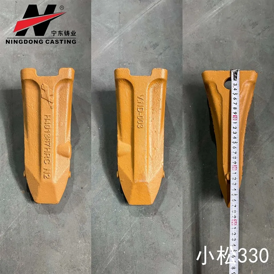 Dentes da cubeta de moldação H401367HRC para peças da máquina escavadora Zax250