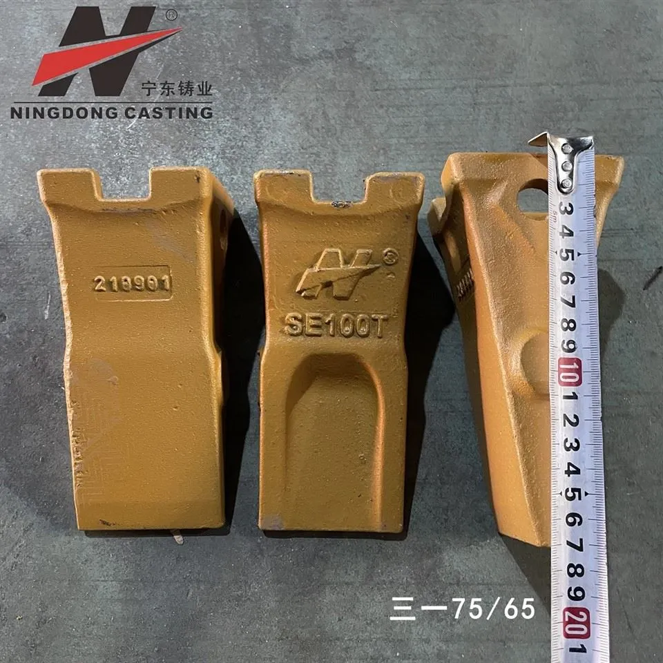 SE100T Sany parte o dente do desgaste da cubeta da máquina escavadora Midi SY75-100 Midi