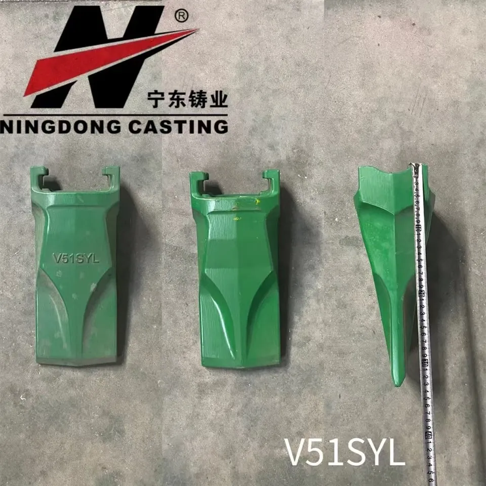 Dentes de ponta Super V da escavadeira V51SYL