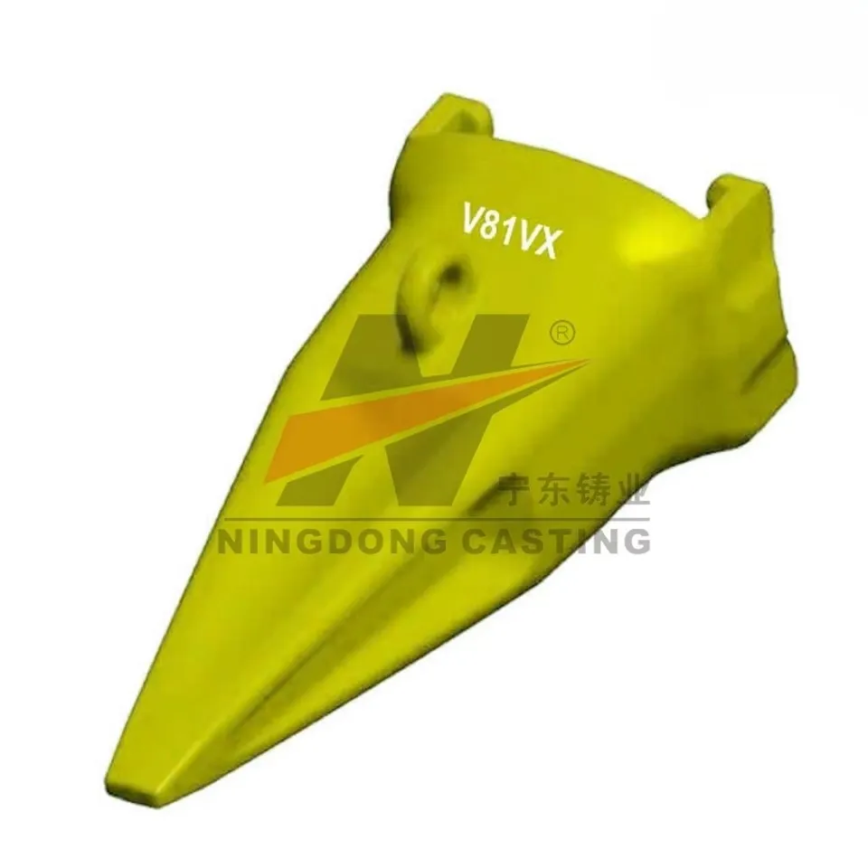 Dente de penetração de caçamba de mineração estilo V81VX Esco